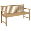 vidaXL Vrtna klupa 150 cm od tikovine