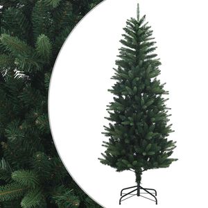 vidaXL Artificial Hinged Christmas Tree 120 cm PE i PVC Zelena