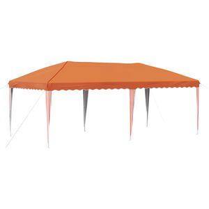 vidaXL Rastezljivi &scaron;ator za zabave 575 x 290 x 245 cm Narančasta