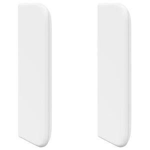 vidaXL U&scaron;i uzglavlja Bijelo PVC