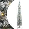 vidaXL Umjetno božićno drvce Zelena 300 cm PVC i čelik i plastika