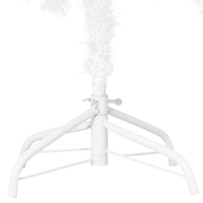 vidaXL Umjetno božićno drvce s realističnim iglicama bijelo 180 cm
