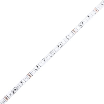 vidaXL LED uzglavlje tamnoplavo 183 x 16 x 118/128 cm od tkanine