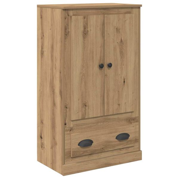 vidaXL Highboard s ladicama Umjetnički hrast 60 x 35,5 x 103,5 cm