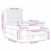 vidaXL Krevet s opruga kutije s madracem Ružičasta 120 x 200 cm Bar&scaron;un
