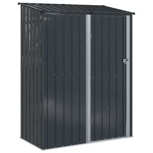 vidaXL Vrtne &scaron;upe Antracit 153,5 x 86 x 200 cm Metal