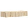 vidaXL Stolna montirana na zid Hrast sonoma 87,5 x 34,5 x 17 cm