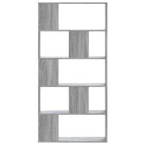 vidaXL Regal za knjige 5 razina boja hrasta 80,5x23,5x162,5 cm drveni
