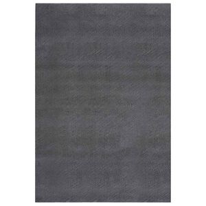 vidaXL Čupavi tepih antracit boje 240x340 cm poliester