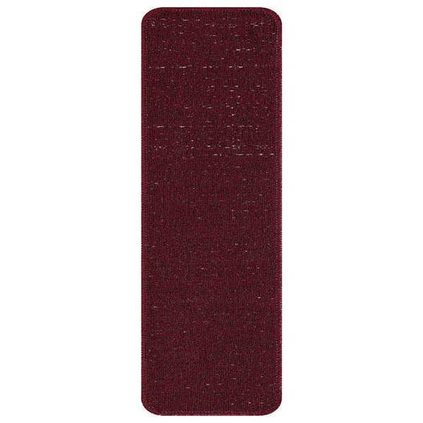 vidaXL Podloge protiv klizanja za stepenice 15 pcs Bordo 60 x 25 cm PP