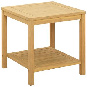 vidaXL Bocni stol Prirodna nafta 45 x 45 x 45 cm Čvrsto drvo akacije