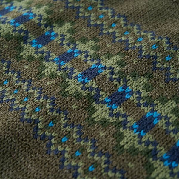 Dječji džemper pleteni kaki 128