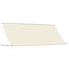 vidaXL Tenda na uvlačenje krem 400 x 150 cm od tkanine i čelika