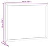 vidaXL Ploča od pluta s okvirom od punog drva borovine 40x30 cm