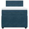 vidaXL Box spring krevet s madracem plavi 90x200 cm bar&scaron;unasti