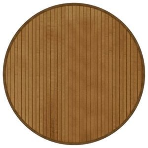 vidaXL Okrugli tepih smeđi 60 cm bambus