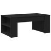 vidaXL Kava Stol Crni hrast 102 x 55 x 42 cm Konstruirano drvo