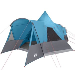 vidaXL Teepee &scaron;ator za 8 osoba 8 osoba Plava