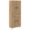 vidaXL Highboard 2 kom. Umjetnički hrast 69,5 x 34 x 180 cm