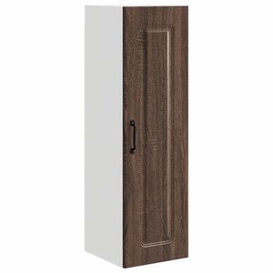 vidaXL Ploča za perilicu posuđa Kalmar Smeđi hrast 30 x 31 x 100 cm