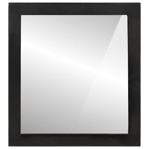 vidaXL Kupaonsko ogledalo 55x1x60 cm od stakla i masivnog drva manga