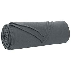 vidaXL Dekica Tamnosiva 280 x 210 cm 0.84 kg Runo
