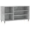 vidaXL Ormarić za cipele boja betona 102x36x60 cm konstruirano drvo