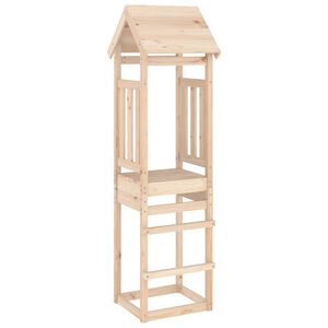 vidaXL Toranj za igru 52,5 x 46,5 x 206,5 cm od masivne borovine