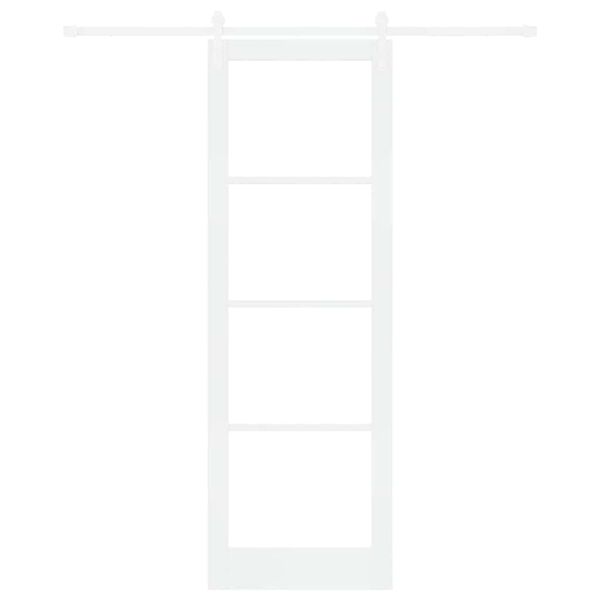 vidaXL Klizna vrata ORKDAL Bijelo 78 x 232 cm