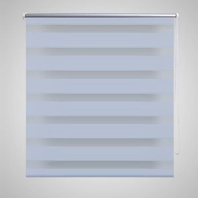 Rolo bijele zavjese sa zebrastim linijama 120 x 230 cm