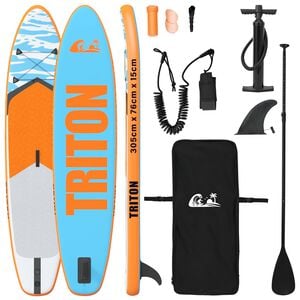 vidaXL Naflopni Sup TRITON 305 x 76 x 15 cm Plava za