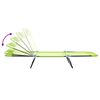 vidaXL Sklopiva ležaljka za sunčanje 2 pcs Zelena 182 x 55 x 85.5 cm