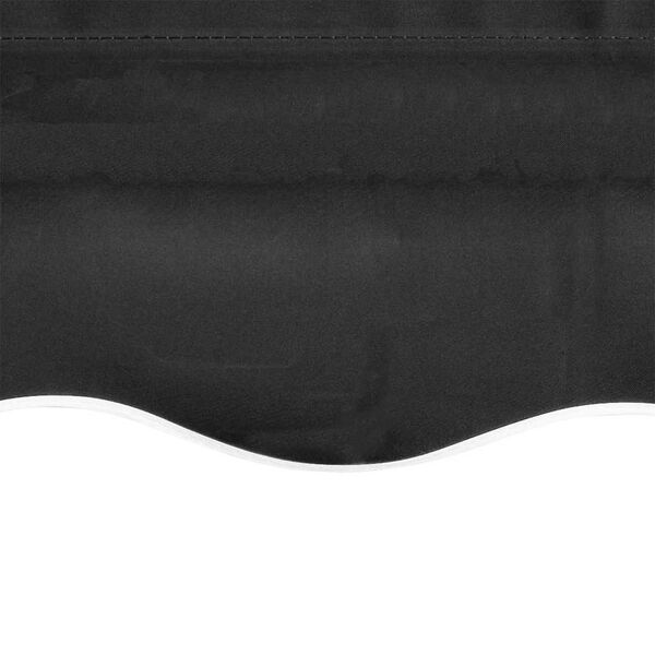 vidaXL Platno za tendu antracit 300 x 250 cm