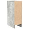 vidaXL Noćni ormarić s ladicom beton sivi 20x36x60 cm