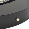 vidaXL Klasična gitara Western s prorezom i 6 žica crna 38 "