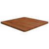 vidaXL Četvrtasta stolna ploča smeđa 60x60x2,5 cm tretirana hrastovina