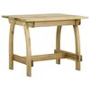 vidaXL Vrtni stol 110 x 74 x 75 cm od impregnirane borovine