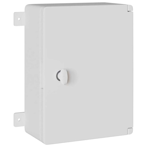 vidaXL Upravljački ormar Siva 47 x 20 x 60 cm ABS plastika