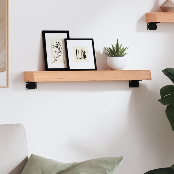 vidaXL Zidna polica svjetlosmeđa 60 x 10 x 6 cm od obrađene hrastovine