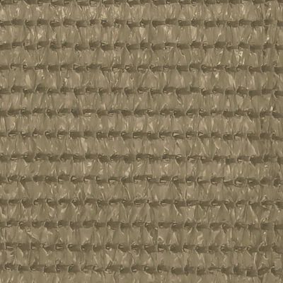 vidaXL Balkonski zastor smeđe-sivi 120 x 300 cm HDPE