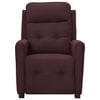 vidaXL Masažna fotelja od tkanine ljubičasta