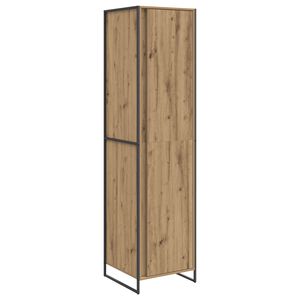 vidaXL Ormar Umjetnička hrastovina 50 x 50 x 200 cm Konstruirano drvo