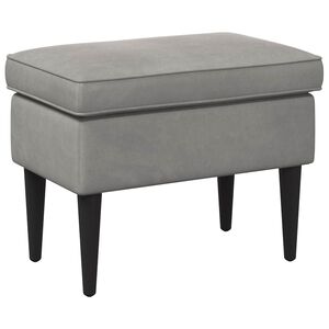 vidaXL Stolica za noge Svjetlosiva 55 x 35 x 41 cm Bar&scaron;un