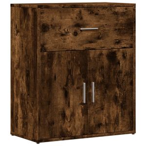 vidaXL Komoda dimljeni hrast 60 x 31 x 70 cm od konstruiranog drva