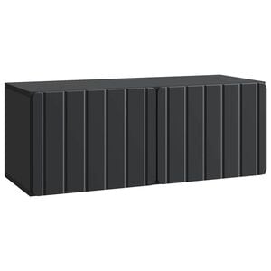vidaXL TV ormar za zid Zidne Crna 78,5 x 31 x 30 cm Konstruirano drvo