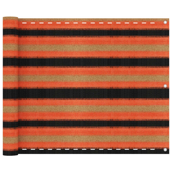 vidaXL Balkonski zastor višebojni 75 x 400 cm HDPE