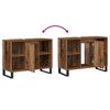 vidaXL Kupaonski ormar Staro drvo 80 x 33 x 60 cm Konstruirano drvo