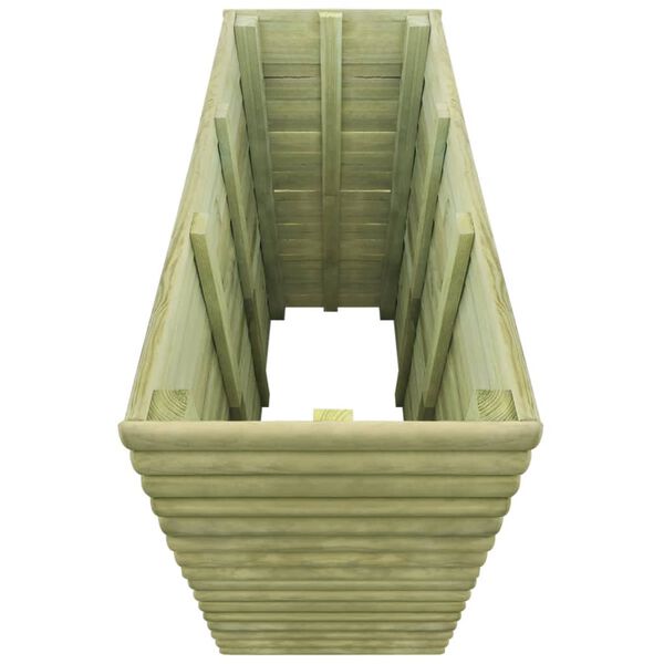 vidaXL Vrtna posuda za sadnju 106x56x96 cm od impregnirane borovine
