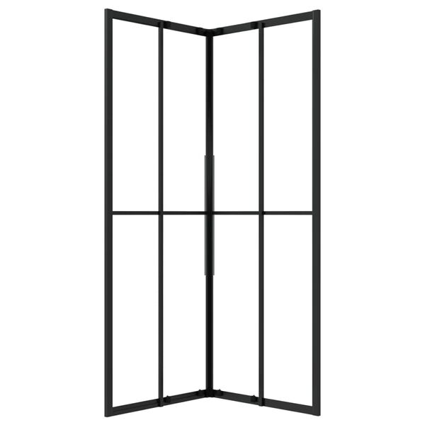 vidaXL Tu&scaron;-kabina ESG 70 x 70 x 180 cm