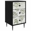 vidaXL Noćni ormar GOTHA Crni hrast 36 x 33 x 61 cm Konstruirano drvo